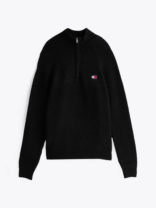 Immagine prodotto Tommy Hilfiger Tommy Jeans Regular Trui met 1/4 zip Heren - Zwart - Maat XL (XL)