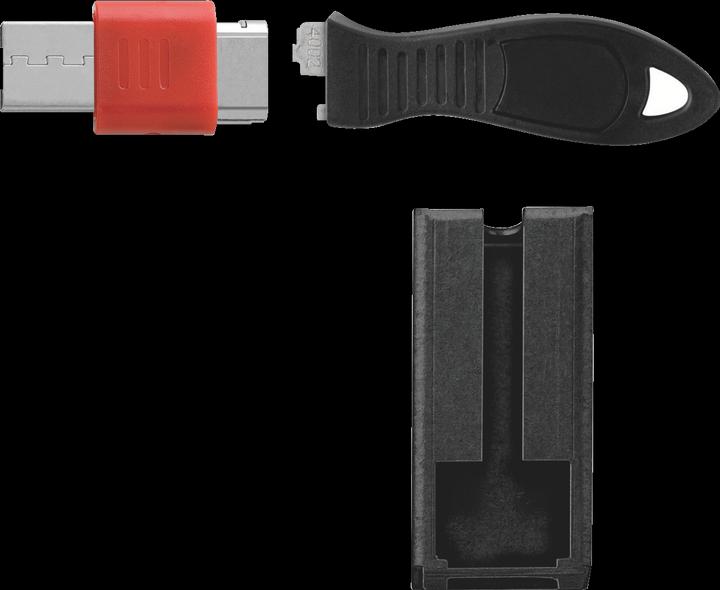 Actual product image Kensington USB port lock with protective cover