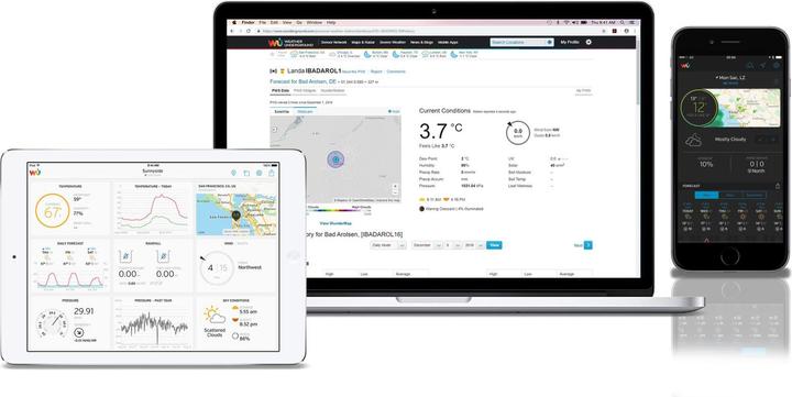 Produktbild Bresser Wetterstation Weather Center 5-in-1 WLAN Prof. Sensor
