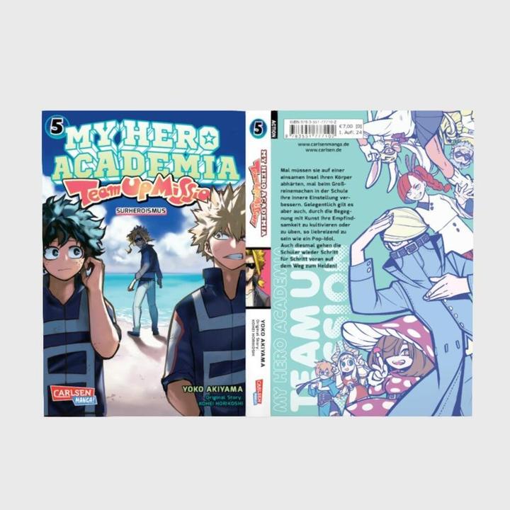 Immagine prodotto My Hero Academia - Team Up Mission 5 (Tedesco, Yoko Akiyama, 2024)