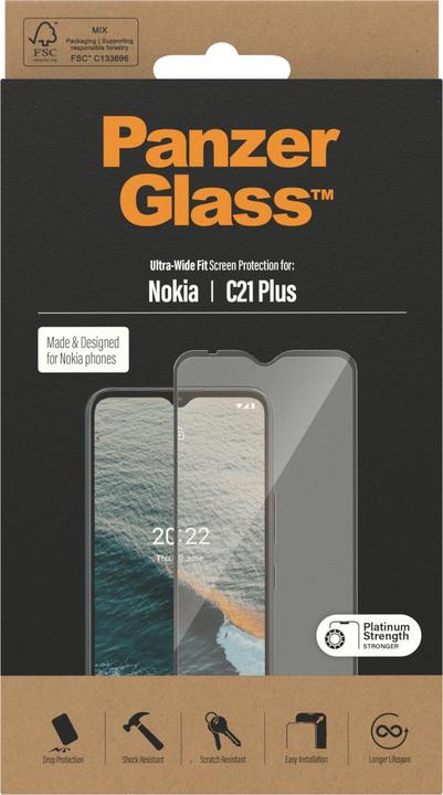 Productafbeelding PanzerGlass Zaakvriendelijk (1 Stuk, Nokia C21)