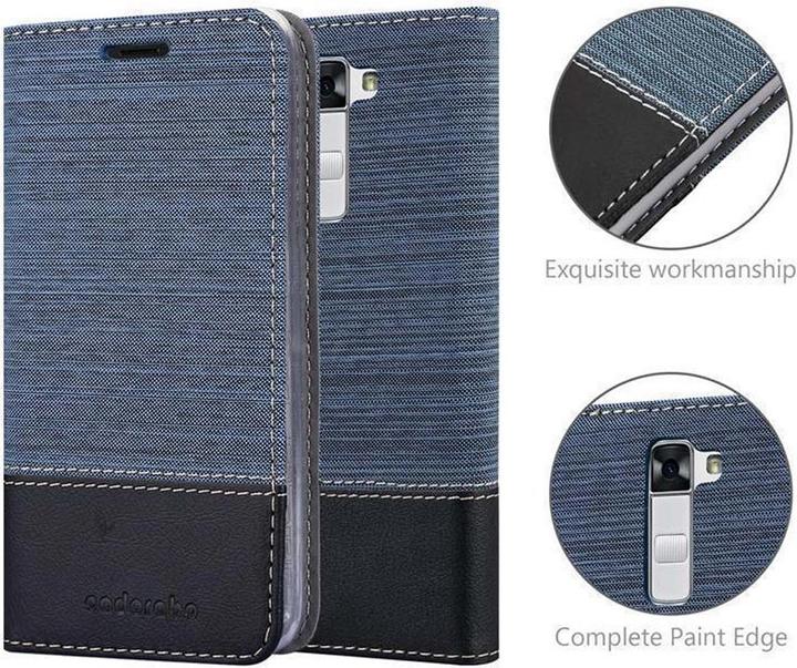 Immagine prodotto Cadorabo Copertina del libro Jeans Optics (LG K7)