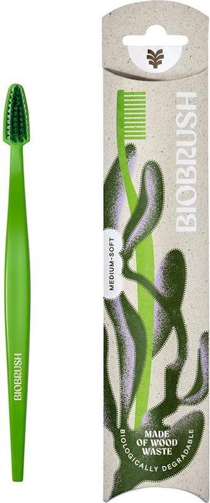 Produktbild Berlin biobrush Zahnbürste Erwachsene grün (1 x)