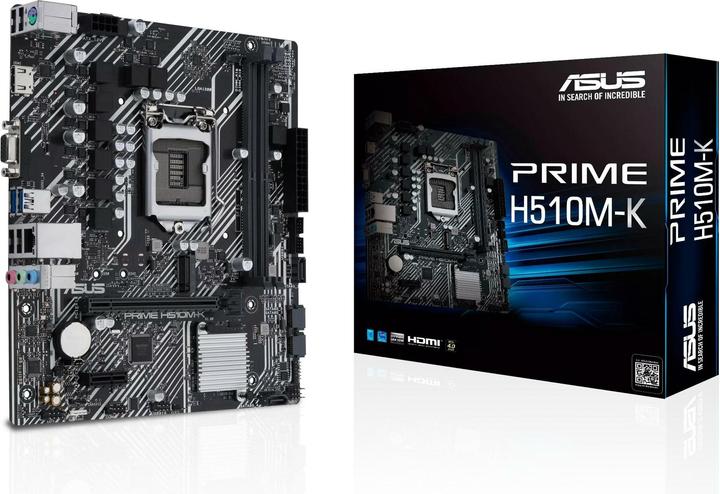 Produktbild ASUS PRIME H510M-K R2.0 (LGA 1200, Intel H510, mATX)