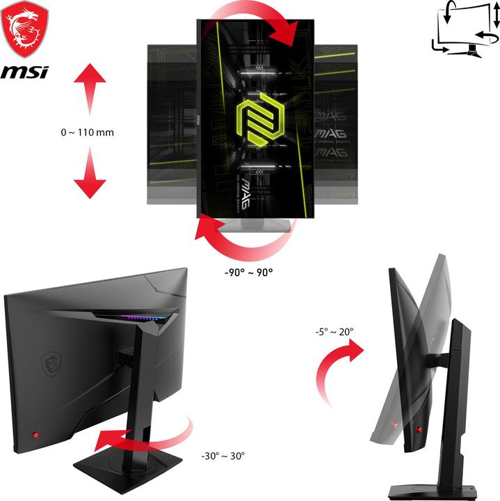 Produktbild MSI MAG 274QRFDE QD E2 (2560 x 1440 Pixel, 27")