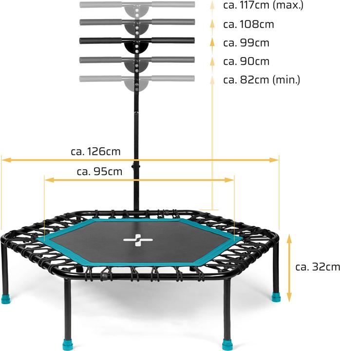 Produktbild Sportplus Fitness Trampolin (126 cm)