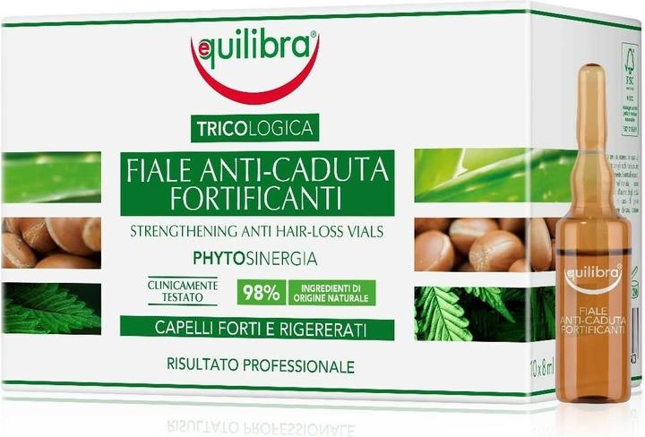 Equilibra Strengthening Ampoules Against Hair Loss 10X8Ml (80 ml)