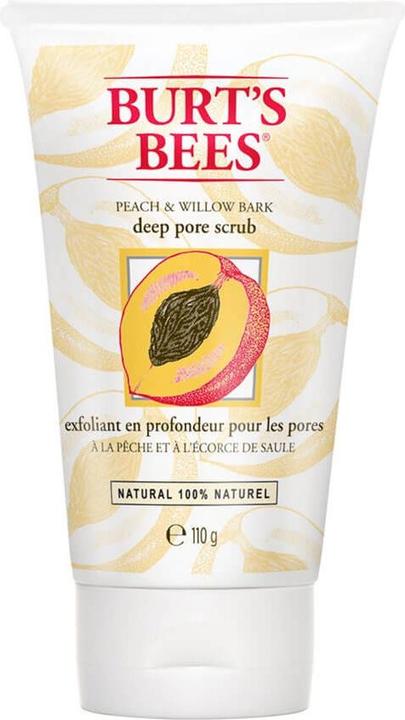 Burt's Bees Peach & Willow Bark Deep Pore Scrub (Exfoliation)