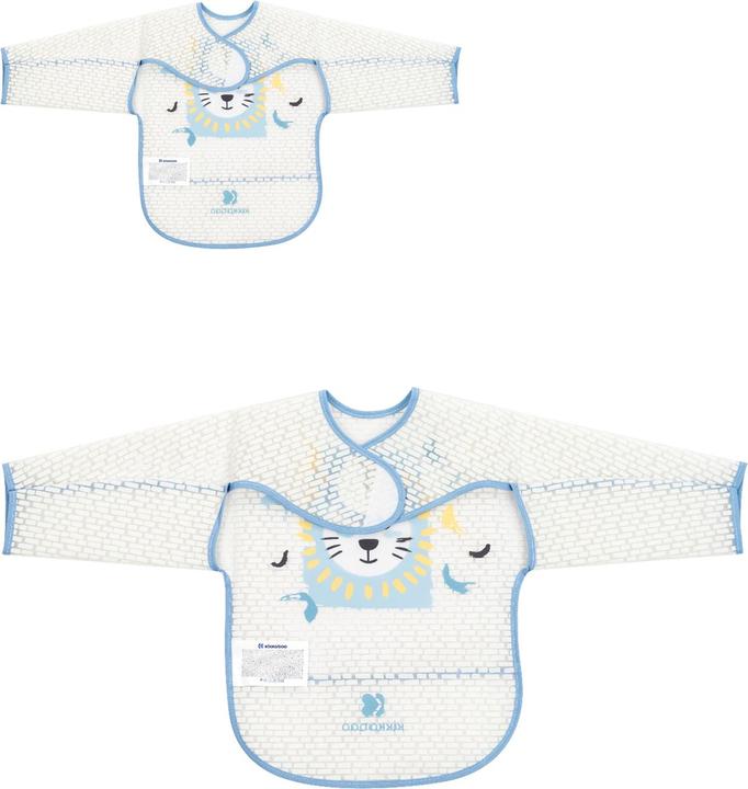 Actual product image Kikkaboo Baby Bib Arty Sleeve EVA (4 months)