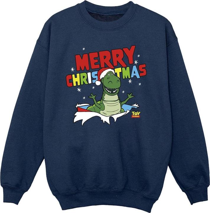 Disney Toy Story Rex Christmas Burst Sweatshirt Mädchen