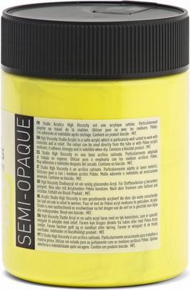 Image du produit Pebeo Acrylique fine Studio Acrylics (Jaune de cadmium Citron Imit., 500 ml)