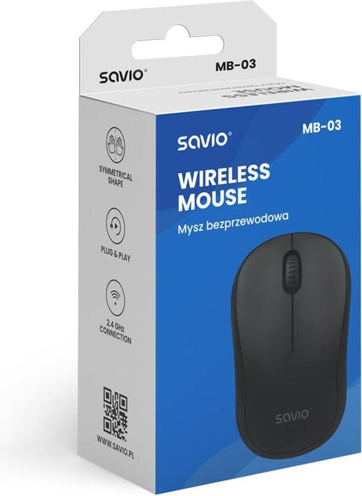 Actual product image Savio MB-03 (Wireless)
