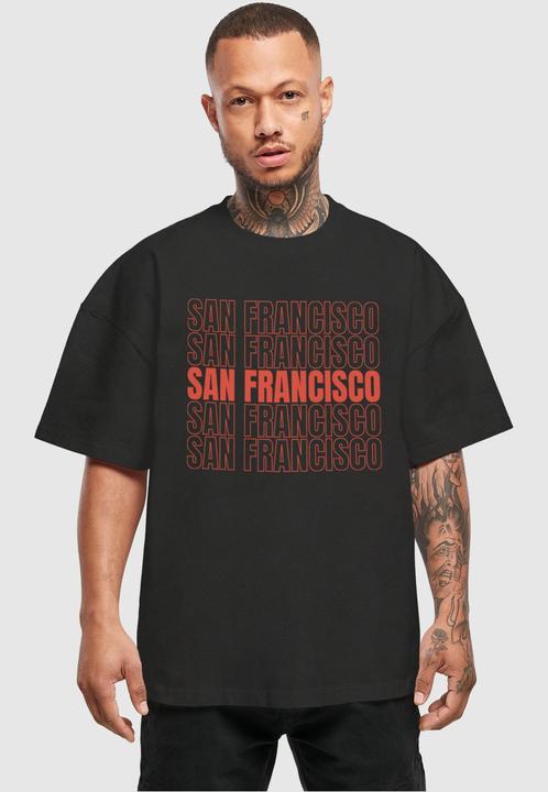 Actual product image Merchcode San Francisco Ultra Heavy Cotton Box T-Shirt - 112341 (XXL)