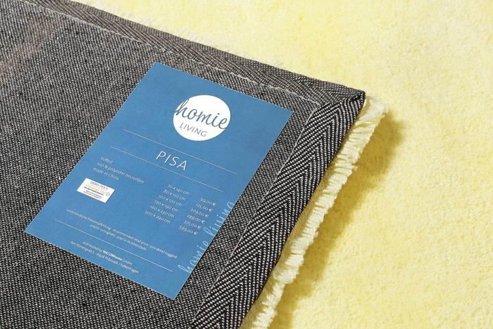 Actual product image Homie Living Pisa (80 x 150 cm)