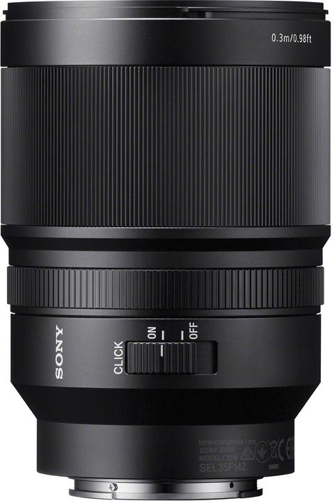 Produktbild Sony FE 35mm f/1,4 ZA Zeiss Distagon T (Sony E, Vollformat)