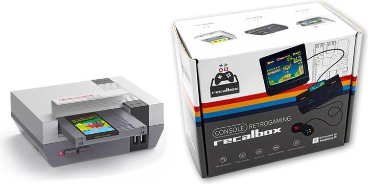 HutoPi Console officielle Recalbox Retrogaming 4GB RAM / 128GB (Nespi box)