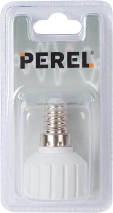 Actual product image Velleman E14 TO GU10 SOCKET ADAPTER