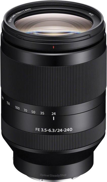 Sony FE 24-240mm f/3.5-6.3 OSS (Sony E, Plein format)