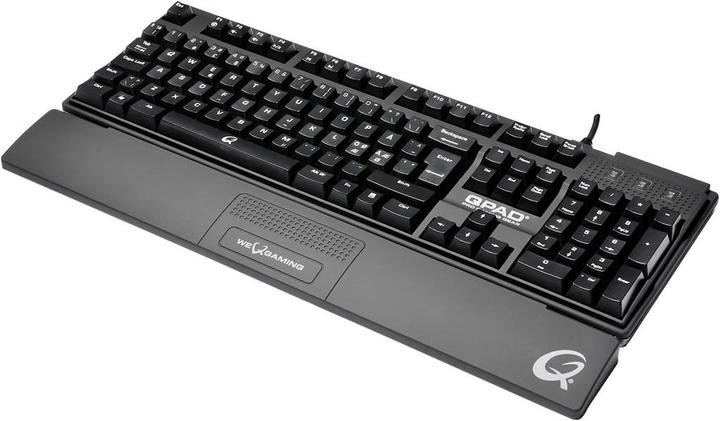 Actual product image QPAD MK-50 Pro Gaming Keyboard (DE, Cable)