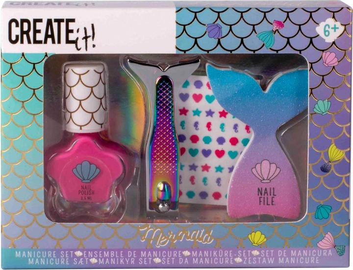 Actual product image Create It! Mermaid manicure set