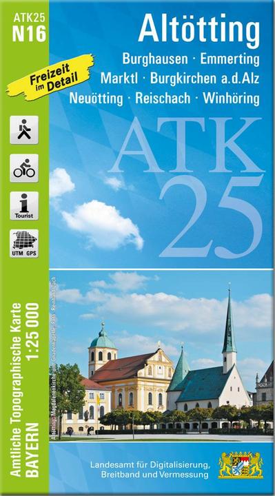 Produktbild ATK25-N16 Altötting (Amtliche Topograph