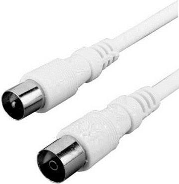 Actual product image Televes Preisner TAK90100G 10m IEC White Coaxial Cable (90 dB, Antenna cable)