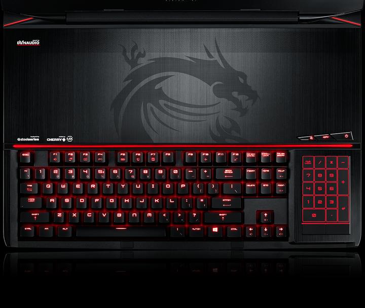 Actual product image MSI GT80 Titanium (18.40", Intel Core i7-4720HQ, 16 GB, 256 GB, CH)
