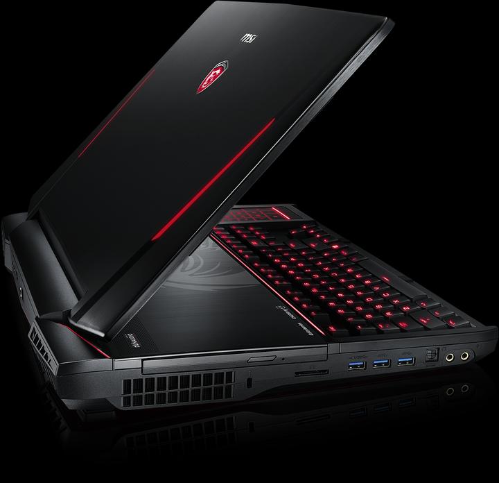 Actual product image MSI GT80 Titanium (18.40", Intel Core i7-4720HQ, 16 GB, 256 GB, CH)