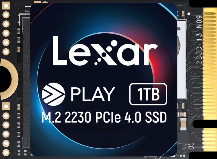 Produktbild Lexar SSD PLAY drive PCIe4.0 2230 5200/4700MB/s (1000 GB, M.2 2230)