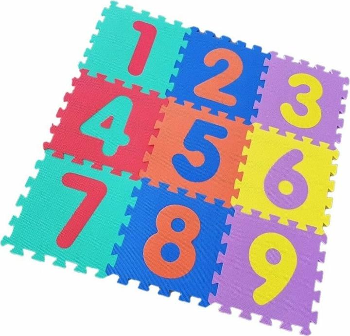 Produktbild Alltoys Schaumstoffpuzzle Zahlen (30x30)