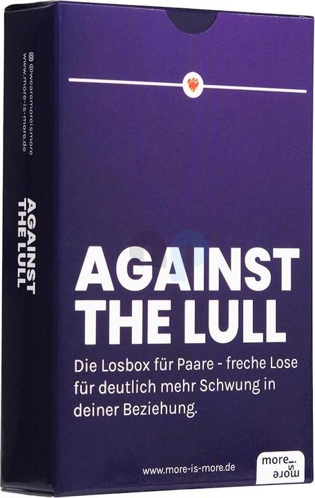 Produktbild More is more AGAINST THE LULL - Die Losbox für Paare