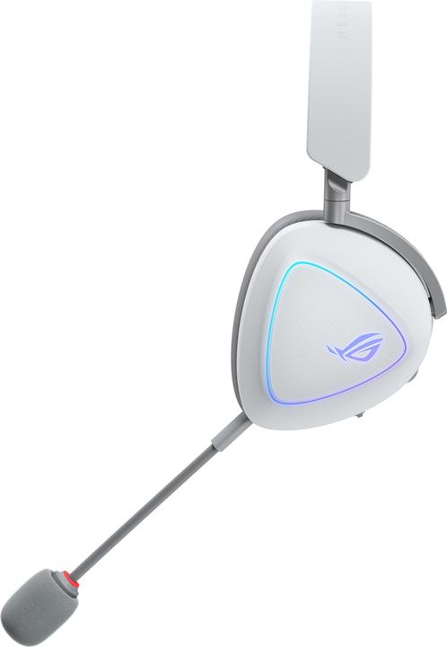 Produktbild ASUS Headset ROG Delta II WHT (Kabellos, Kabelgebunden)