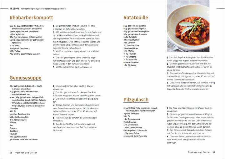 Produktbild Obst & Gemüse haltbar machen - Einlegen, Einkochen, Trocknen, Entsaften, Milchsäuregärung, Kühlen (Deutsch, Maren Bustorf-Hirsch, 2021)