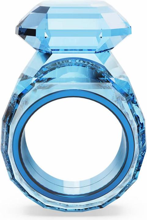 Image du produit Swarovski Lucent Cocktail Bague Taille Octogone Bleu (55)