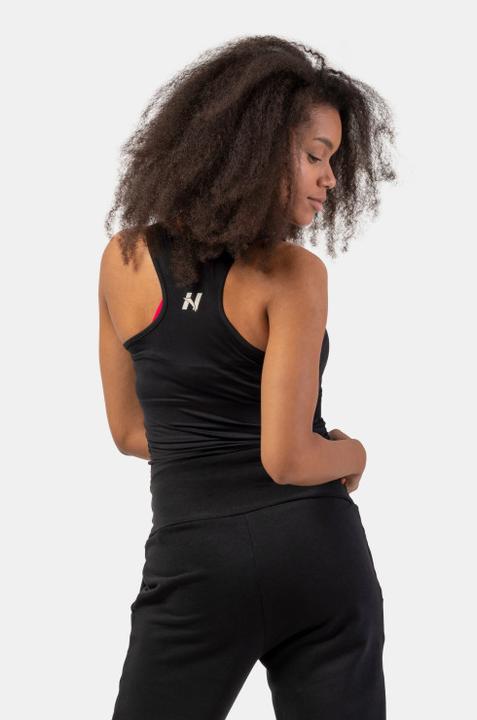 Immagine prodotto Nebbia Canotta Sporty Slim-Fit Crop 422 nero (S)