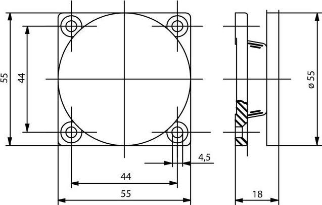 Produktbild Geze Mag Plate Type C Spring115954Compo 115954 (Indoor)