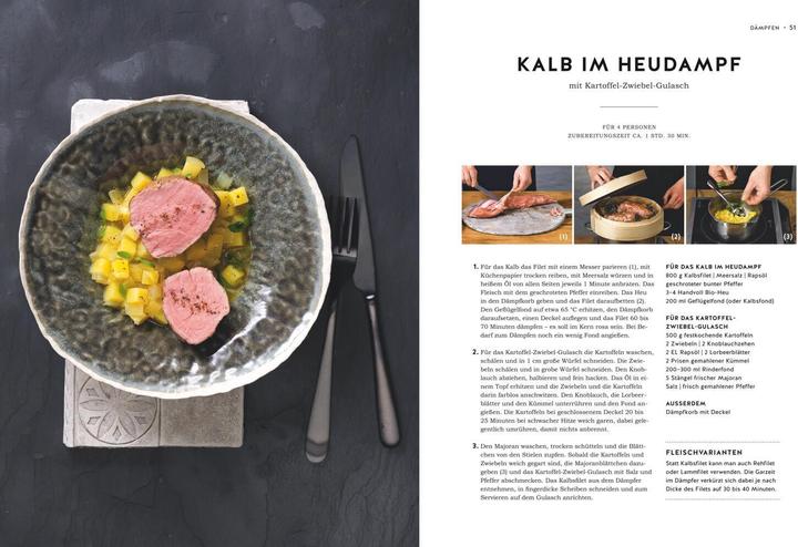 Produktbild Dämpfen und Sous-vide (Deutsch, Katrin Wittmann, 2015)