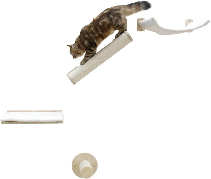 Actual product image Kerbl Climbing wall Alps (50 cm, White, Nature)