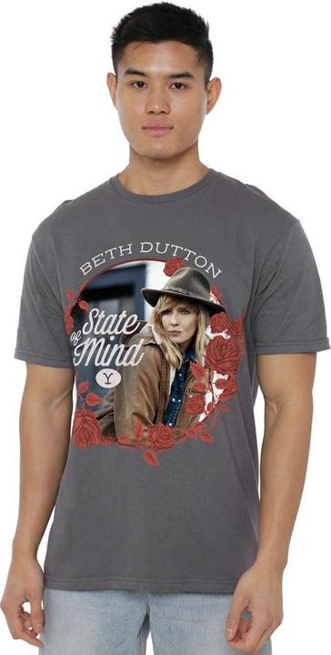 Immagine prodotto Yellowstone State Maglietta Beth Dutton Uomo (XL)