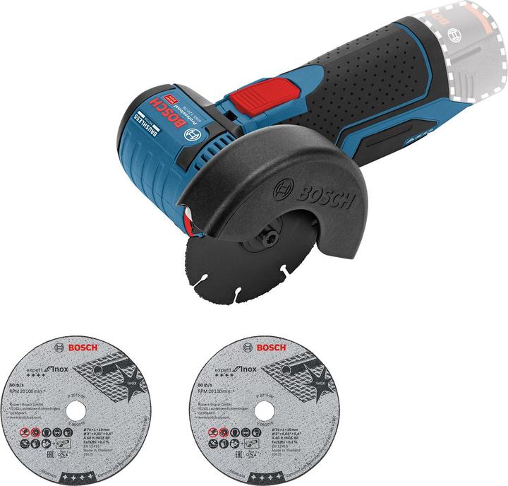 Actual product image Bosch Professional GWS 12V-76 Professional (76 mm)