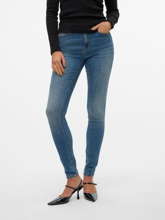 Actual product image Vero Moda VMFLASH Mid Rise Skinny Fit Jeans Skinny Jeans (XS)