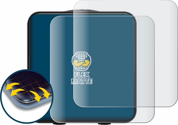 Actual product image BROTECT Fullscreen screen protector Matt anti-glare film