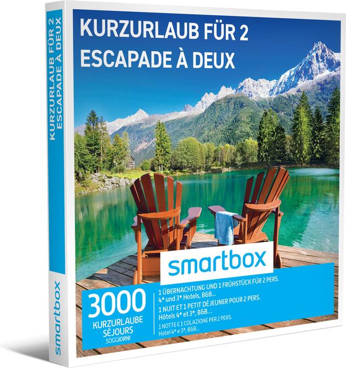 Produktbild Smartbox Kurzurlaub für 2 (2 Pers.)