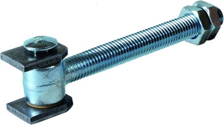 Jdc Anschweissangel mit Flachplatten 114 (Flechtzaunbeschläge, 1 Stk.)