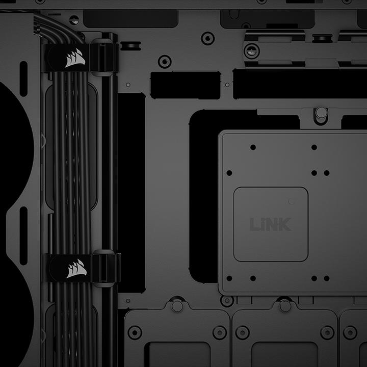 Produktbild Corsair Geh Midi 5000T (Tempered Glass) Black (E-ATX, Mini-ITX, ATX, mATX)