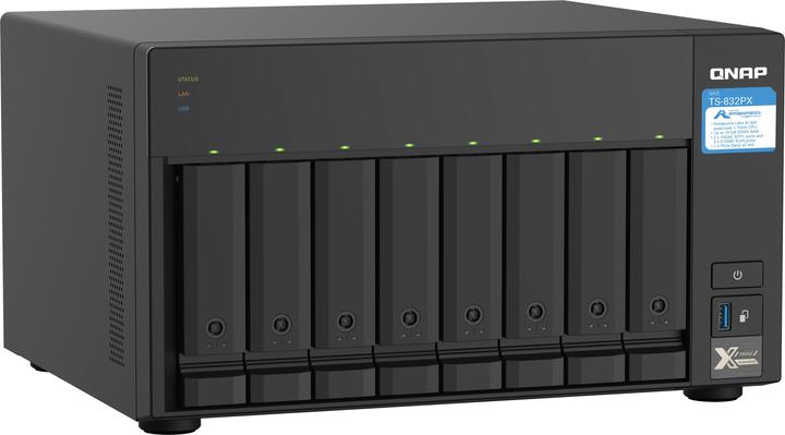 Produktbild QNAP TS-832PX-4G (0 TB)