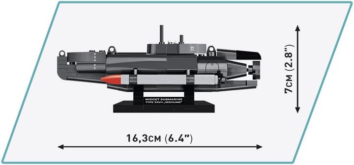 Actual product image Cobi Submarine XXVII 'Seal' / 181 pcs