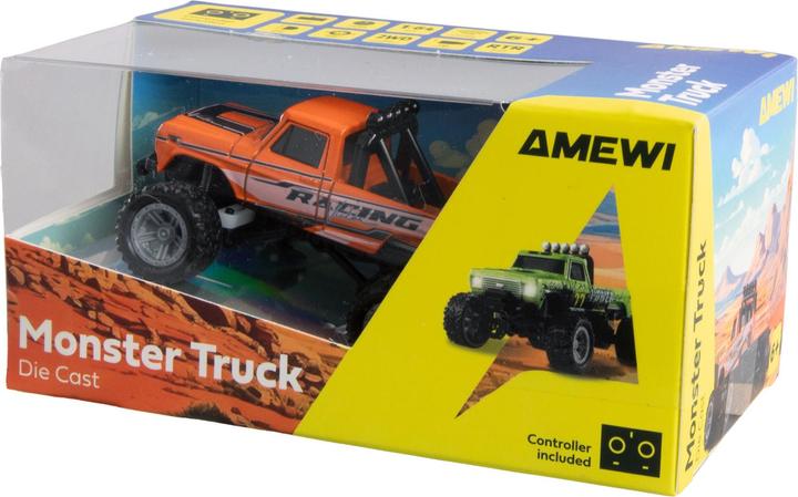 Image du produit Amewi Monster Truck Die Cast 1:64 RTR, Orange, Altersempfehlung (RTR Prêt à fonctionner)