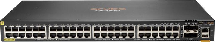 Produktbild HPE E Aruba Networking CX 6200F Class-4, PoE, 4SFP Switch CH en (48 Ports)