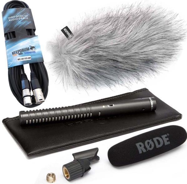 Actual product image RØDE NTG-1 directional microphone with microphone cable